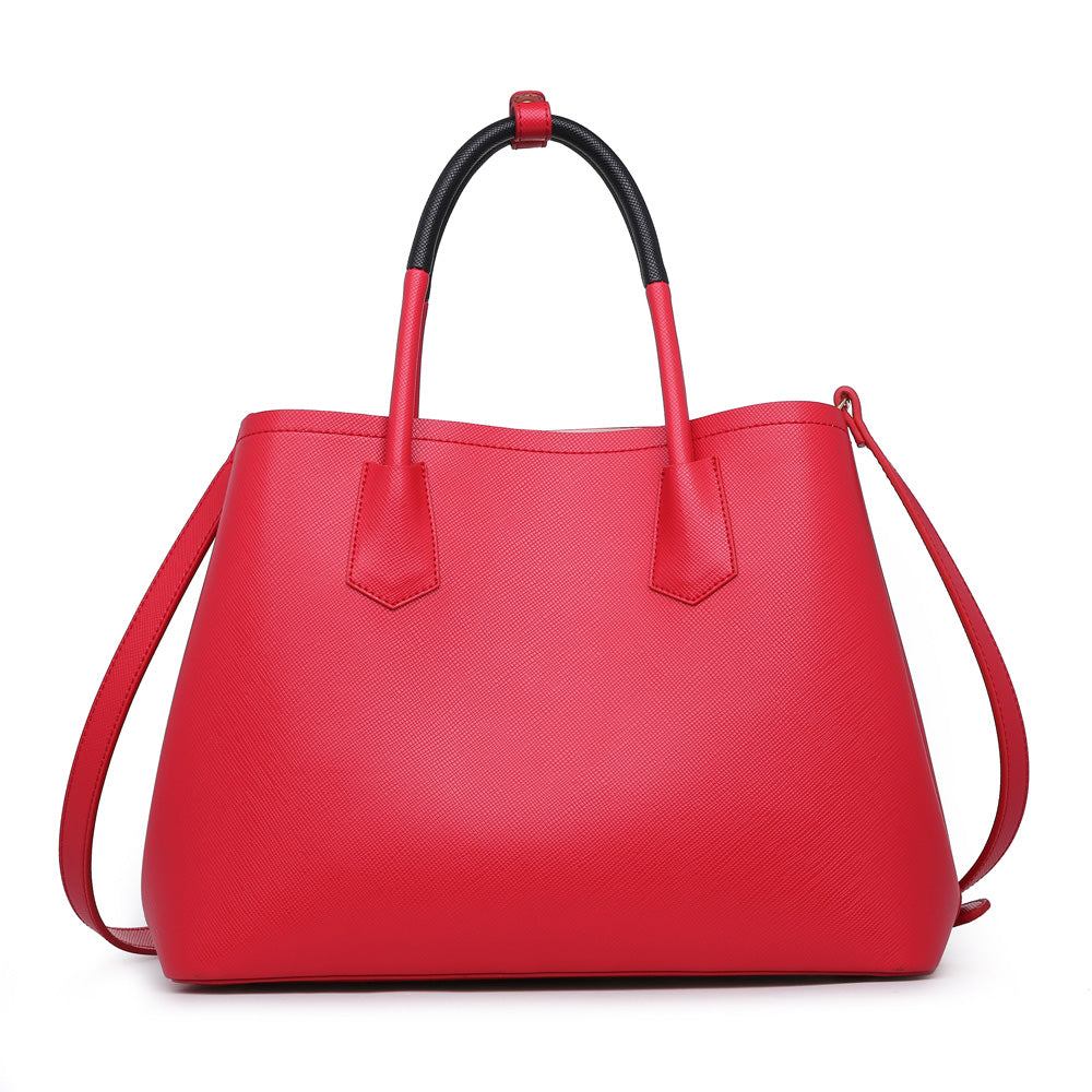 Product Image of Urban Expressions Collette Satchel NA-840611160553 View 3 | Red