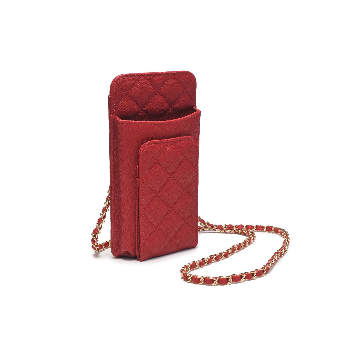 Product Image of Urban Expressions Brianna Cell Phone Crossbody 840504201387 View 6 | Red