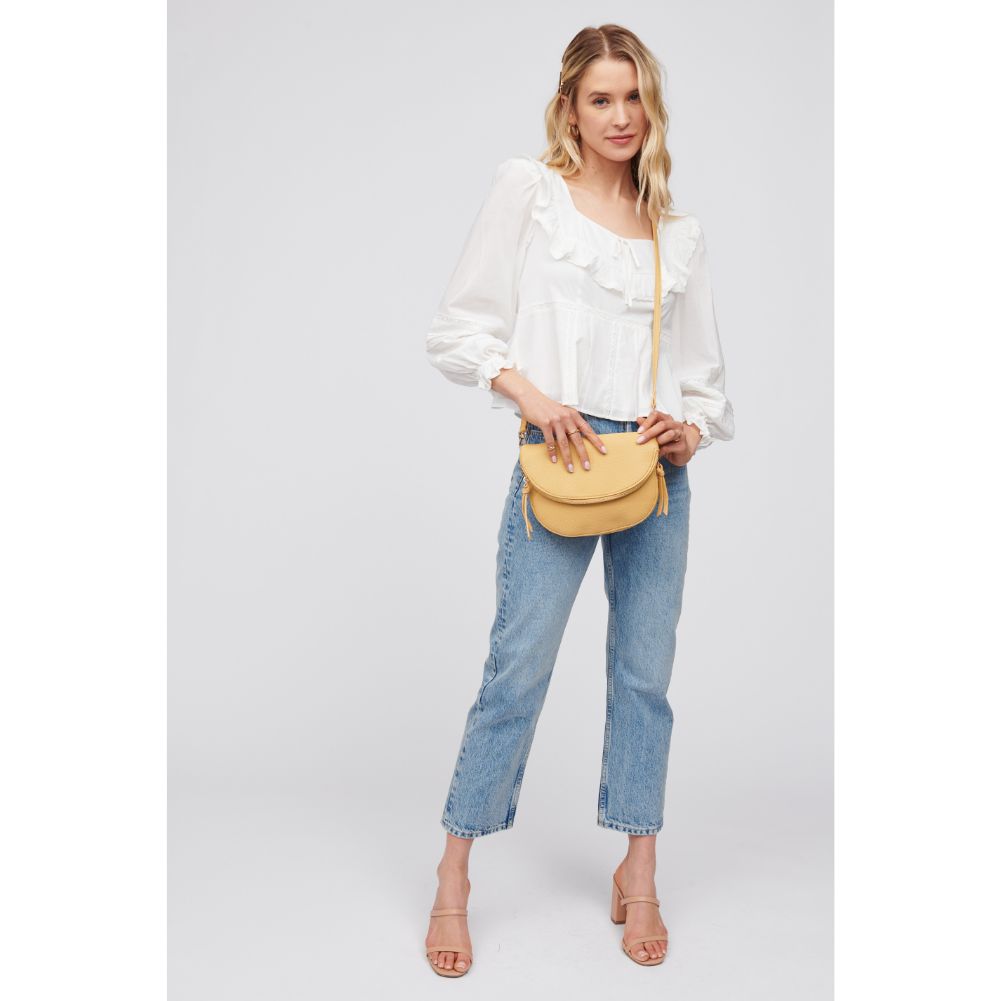 Woman wearing Buttercup Urban Expressions Holly Crossbody 818209015868 View 3 | Buttercup