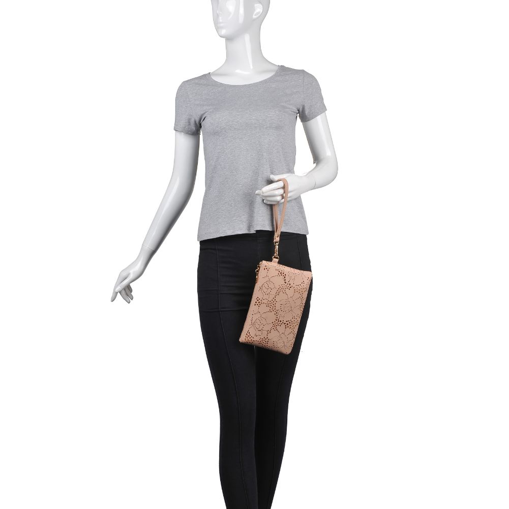 Product Image of Urban Expressions Joan Wristlet NA-840611172297 View 5 | Blush