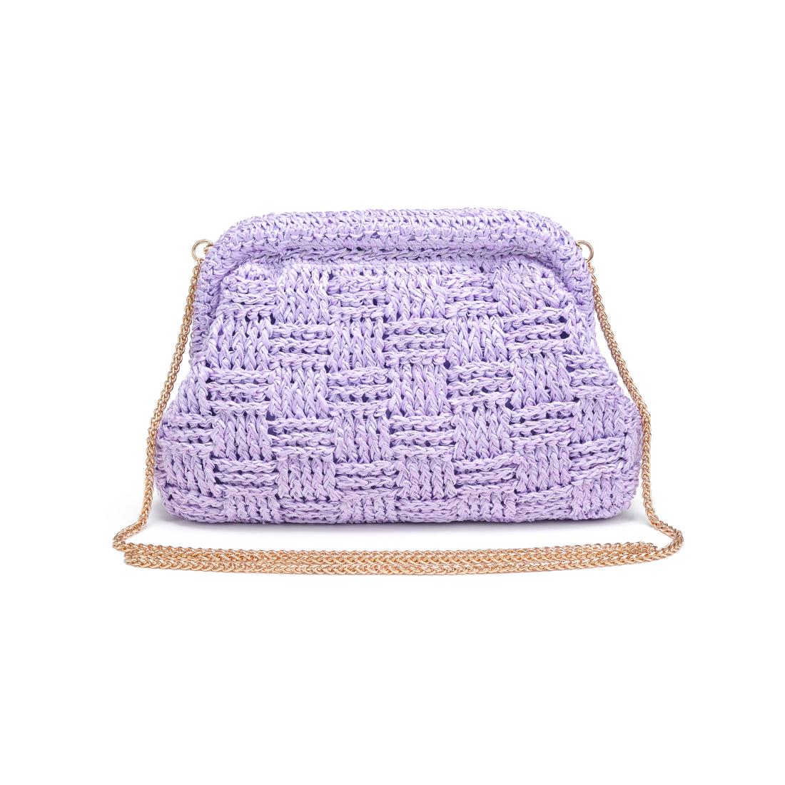 Product Image of Urban Expressions Annie Clutch 840611146304 View 7 | Lilac