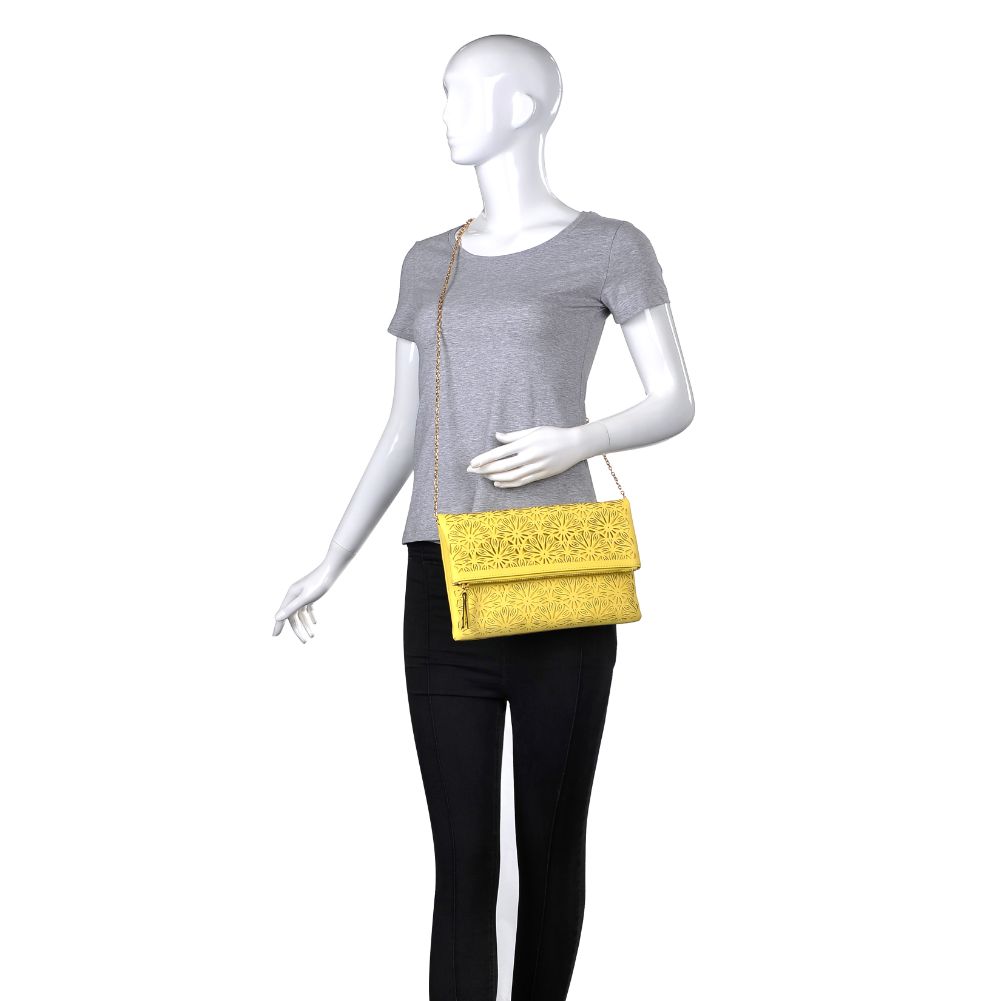 Product Image of Urban Expressions Skylar Clutch 840611169501 View 5 | Daffodil