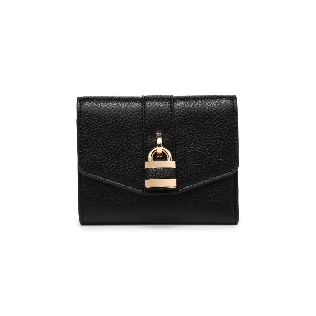 Woman wearing Black Urban Expressions Andie Wallet 840504208089 View 5 | Black