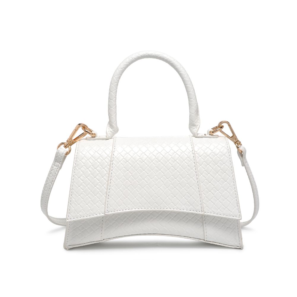Product Image of Urban Expressions Lucas - Woven Top Handle 818209018371 View 5 | White