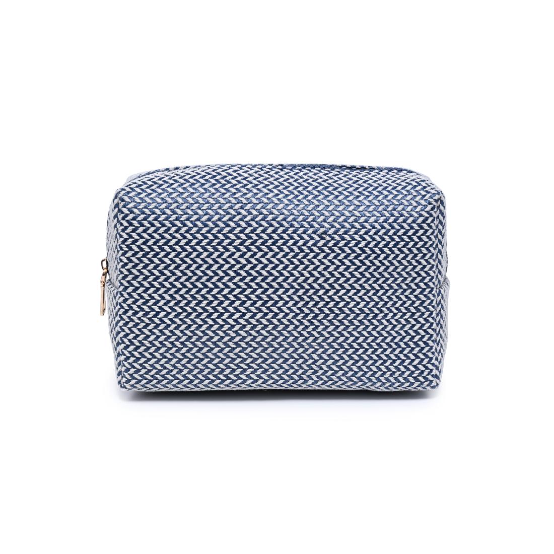 Urban Essentials Switchback Cosmetic & Travel Organizer Pouch 840504207570 View 5 | Navy