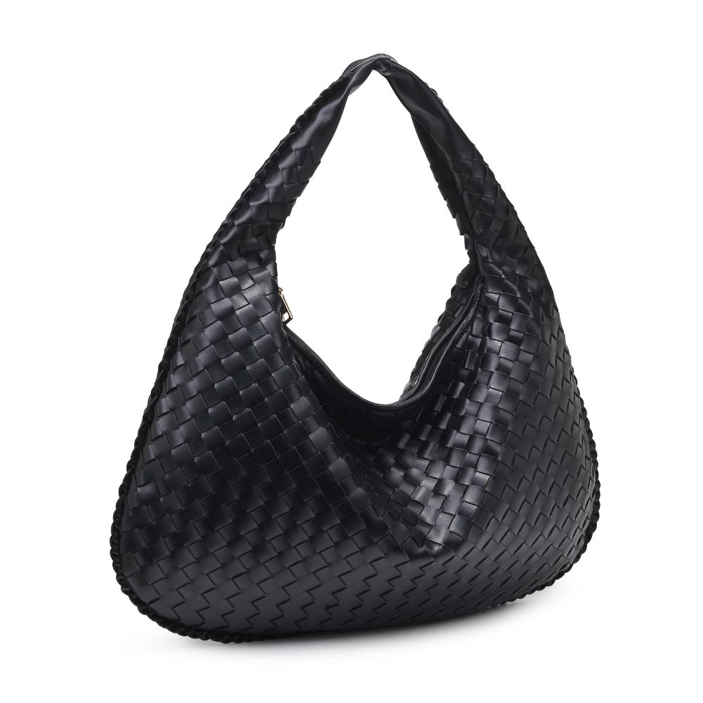 Woman wearing Black Urban Expressions Victoria Hobo 840611140814 View 6 | Black