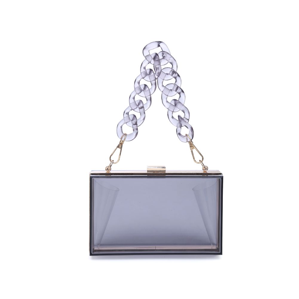 Product Image of Urban Expressions Lizzo Evening Bag 840611168351 View 1 | Smoke