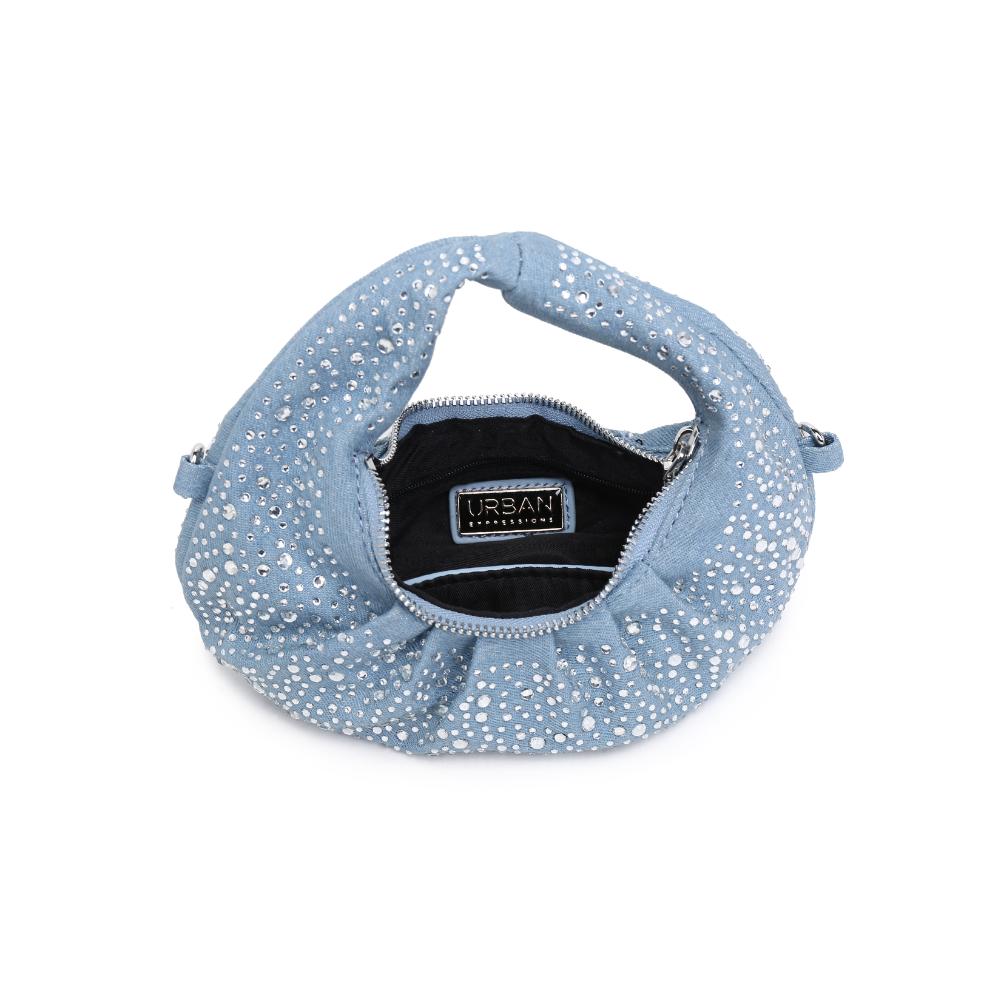 Product Image of Urban Expressions Kimmie Crossbody 840611155177 View 8 | Denim