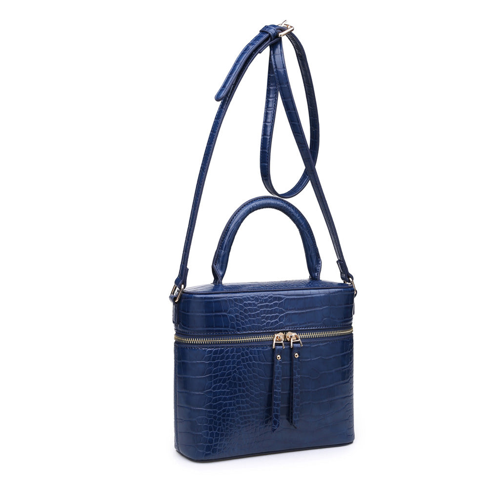 Product Image of Urban Expressions Rogue Croc Crossbody NA-840611155337 View 2 | Navy