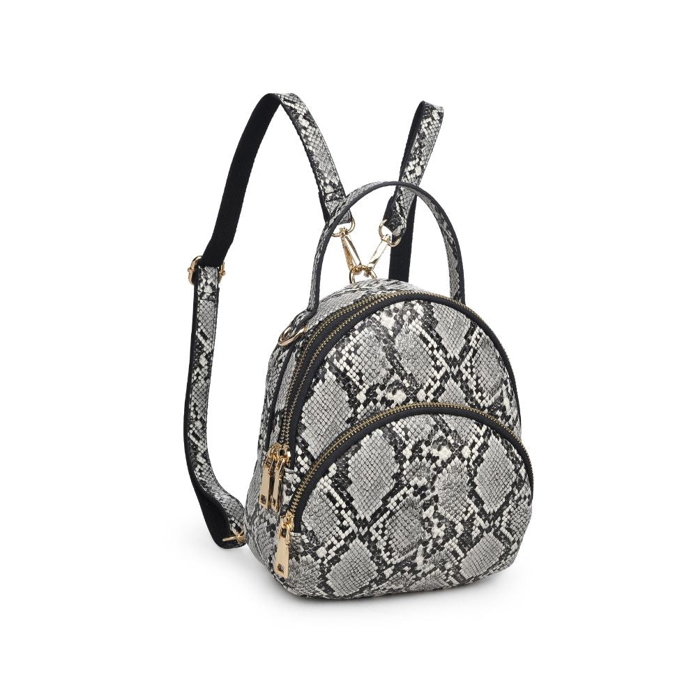 Product Image of Urban Expressions Nichole Backpack NA-840611162830 View 2 | Black Grey