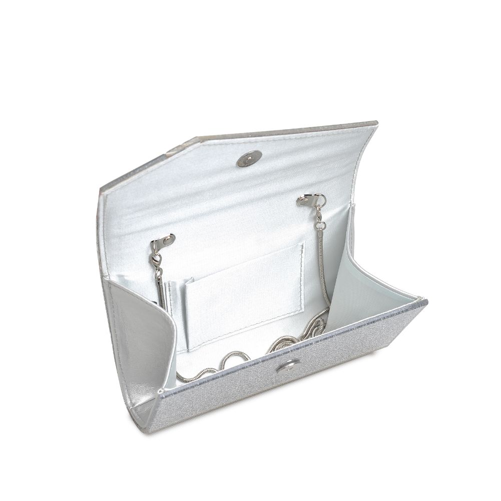 Product Image of Urban Expressions Kesha Evening Bag 840611169792 View 4 | Silver
