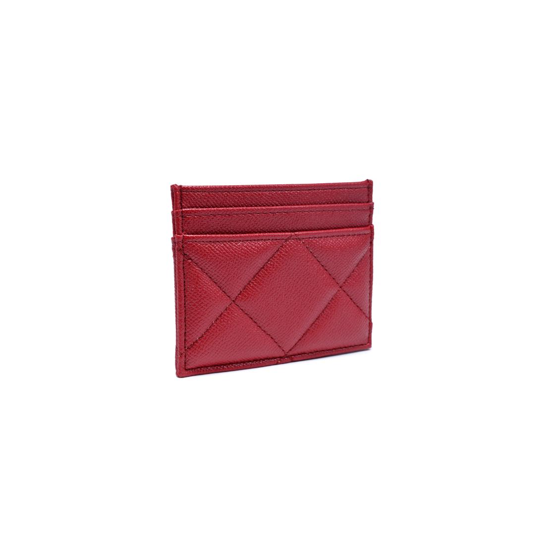 Woman wearing Red Urban Expressions Lainey Card Holder 840504203909 View 6 | Red