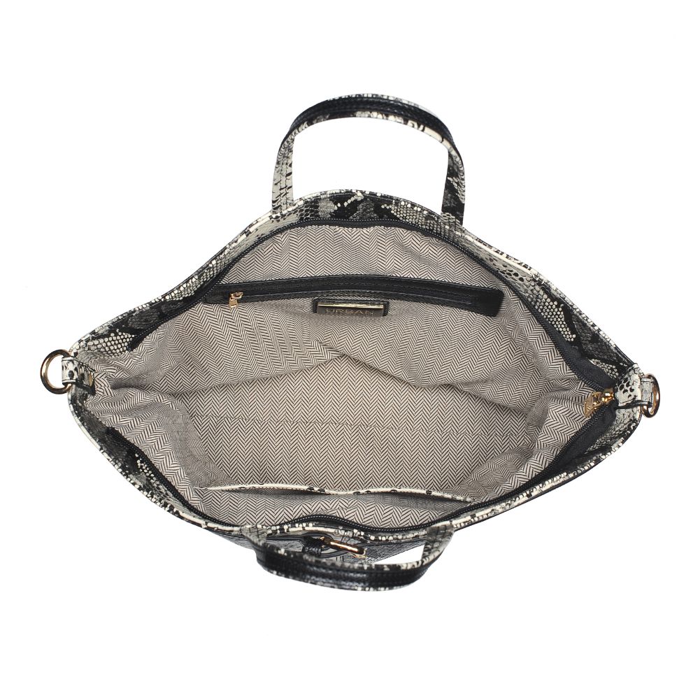 Product Image of Urban Expressions Simone Tote 840611171849 View 4 | Black White