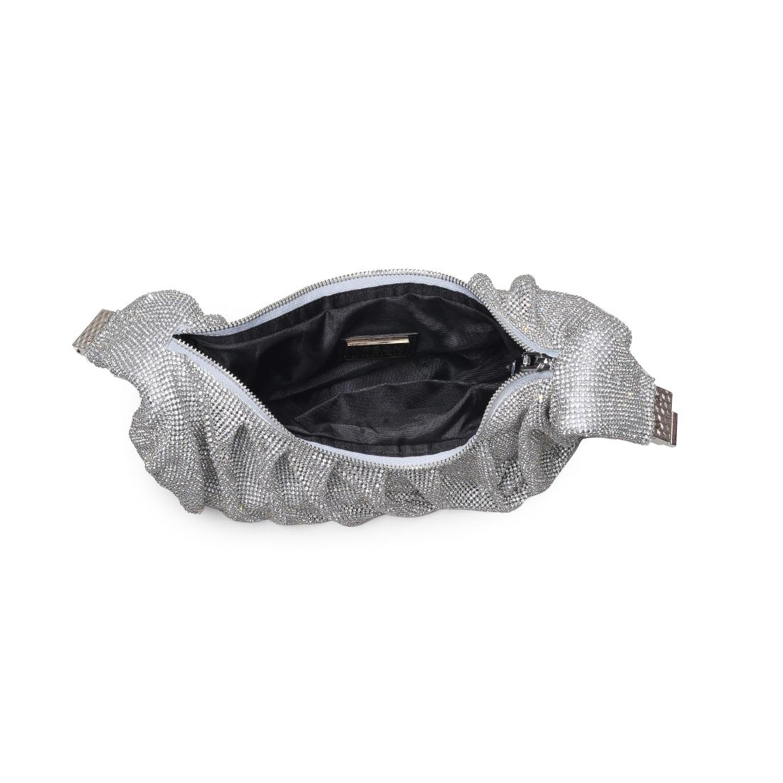 Product Image of Urban Expressions Arianna Evening Bag 840611160485 View 8 | Silver