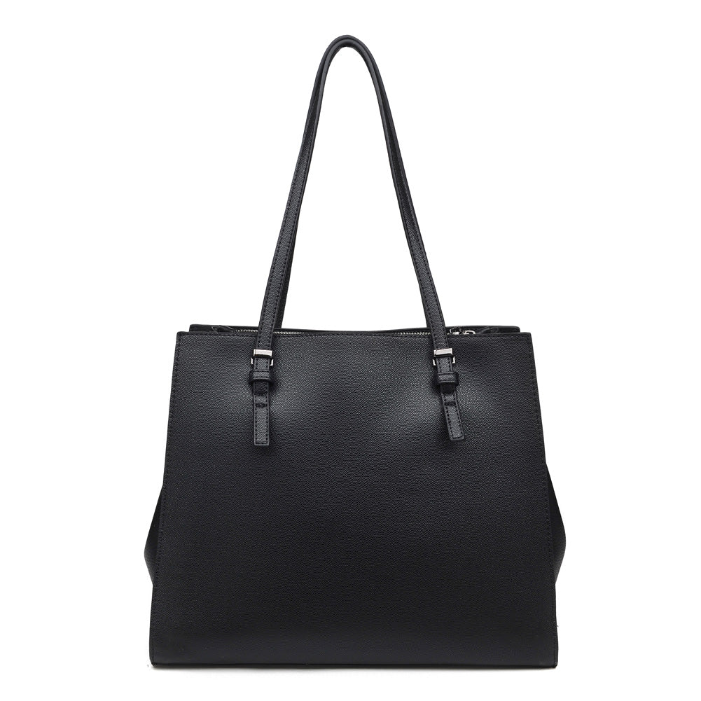 Product Image of Urban Expressions Tia Tote NA-840611150028 View 3 | Black