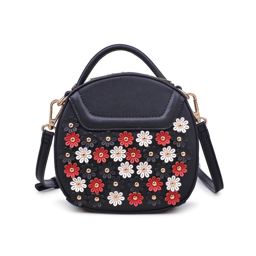 Woman wearing Black Urban Expressions Rosaline Crossbody NA-840611127686 View 2 | Black