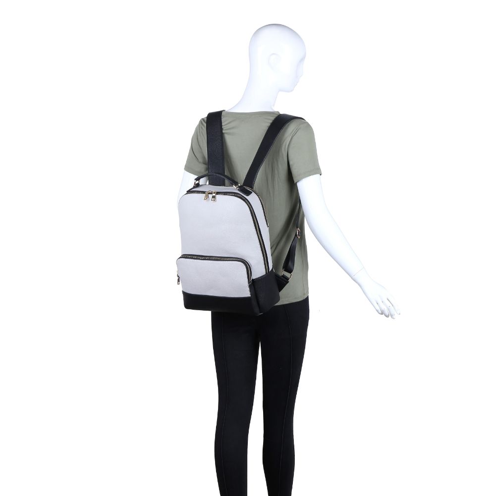 Product Image of Urban Expressions Ellison Backpack NA-840611163585 View 5 | Grey