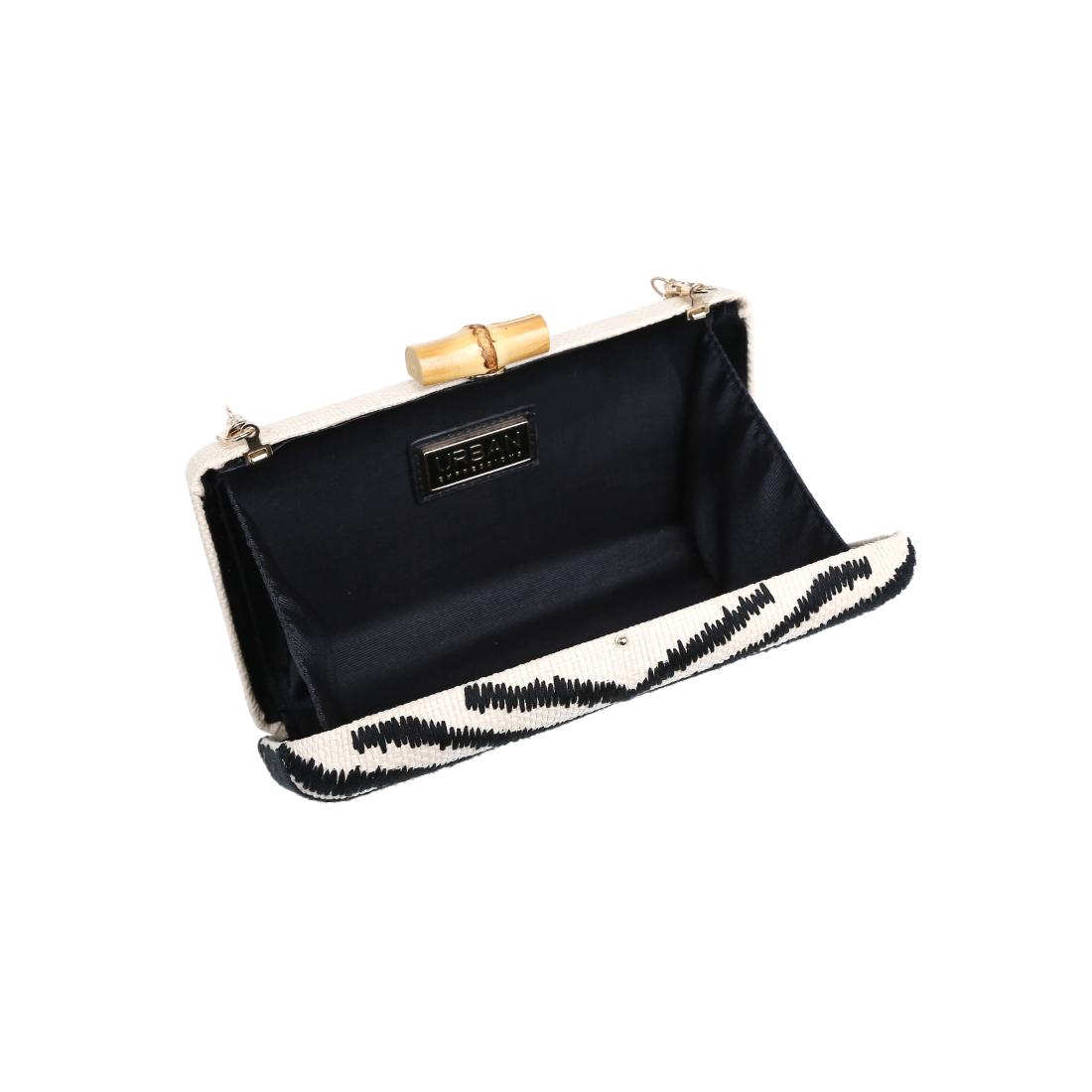 Woman wearing Black Natural Urban Expressions Dorit Evening Bag 840504208652 View 9 | Black Natural