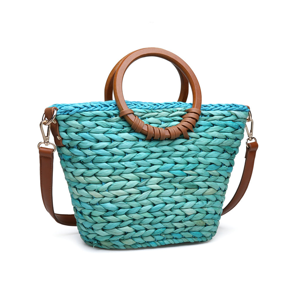 Product Image of Urban Expressions Zapara Satchel NA-840611148667 View 2 | Aqua
