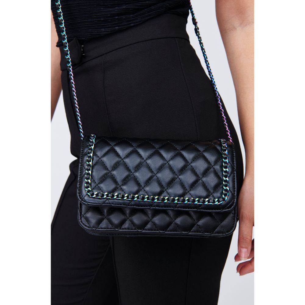 Woman wearing Black Urban Expressions Maisie Crossbody 818209011549 View 1 | Black
