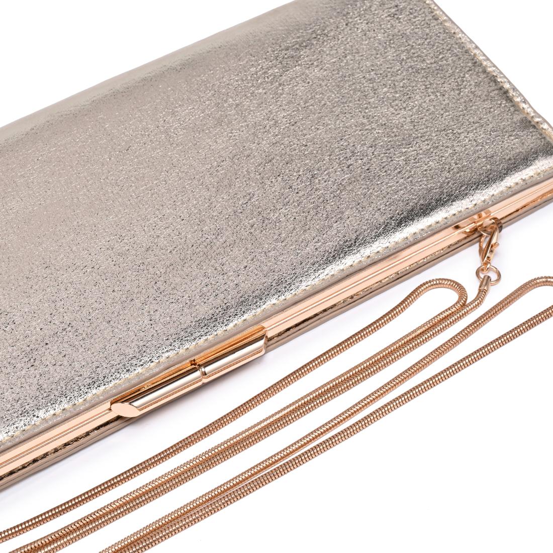 Urban Expressions Nazlee - Met Clutch 840504212666 View 8 | Gold