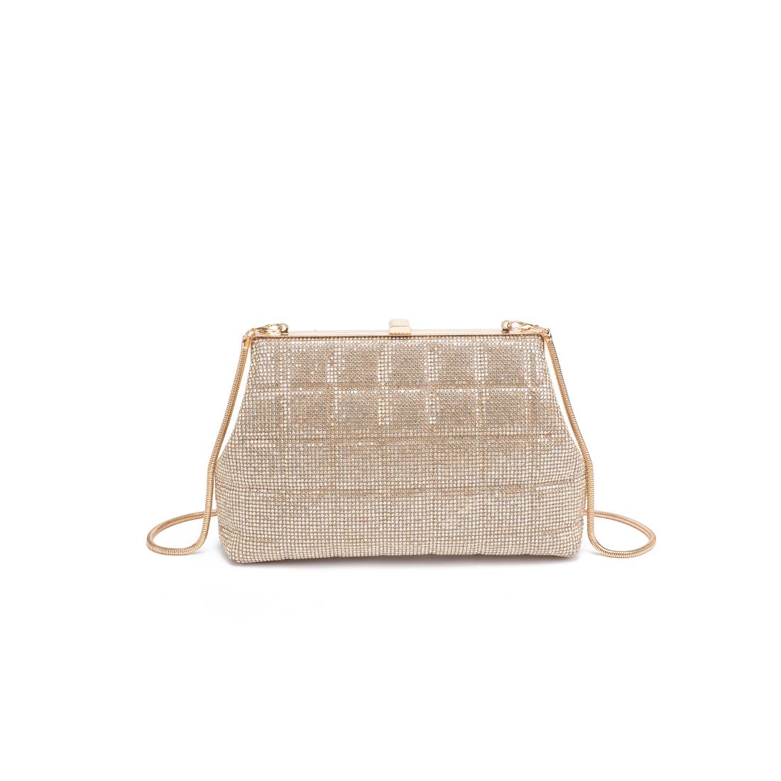 Product Image of Urban Expressions Karla Evening Bag 840611198730 View 5 | Gold