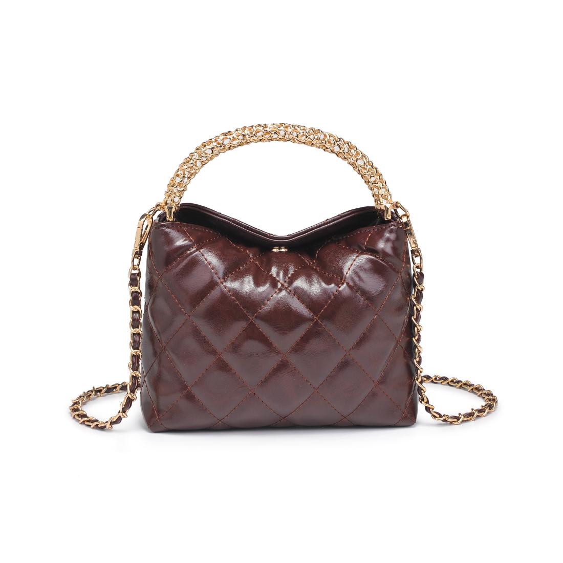 Product Image of Urban Expressions Staci Crossbody 840611198778 View 5 | Chocolate