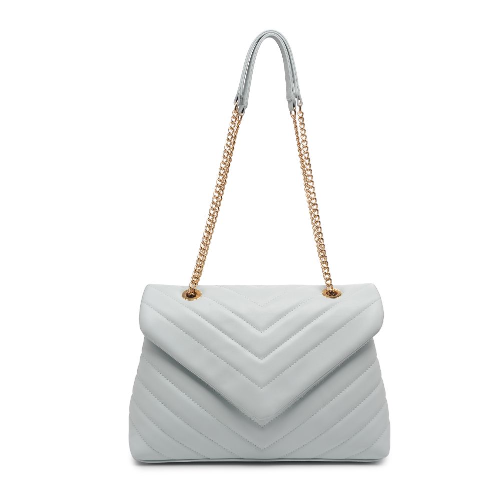 Product Image of Urban Expressions Ivy Crossbody 818209018463 View 5 | Ice Blue