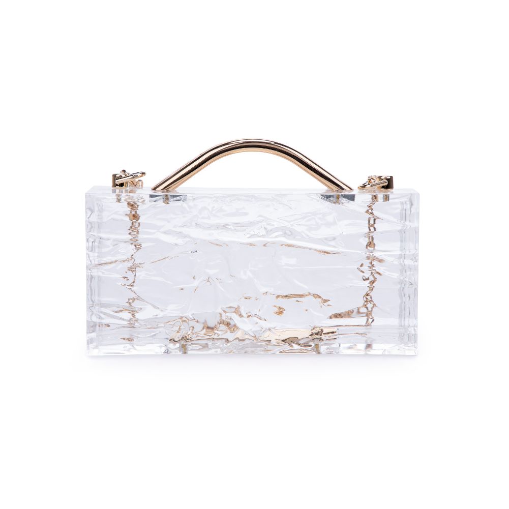 Product Image of Urban Expressions Duchess Top Handle 840611175953 View 7 | Clear