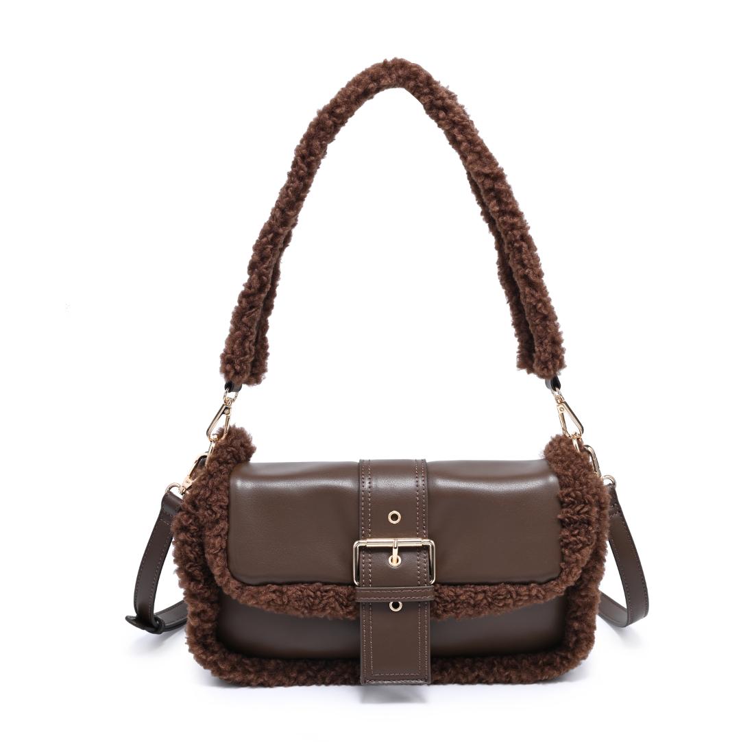 Urban Expressions Robby Shoulder Bag 840504212895 View 5 | Chocolate