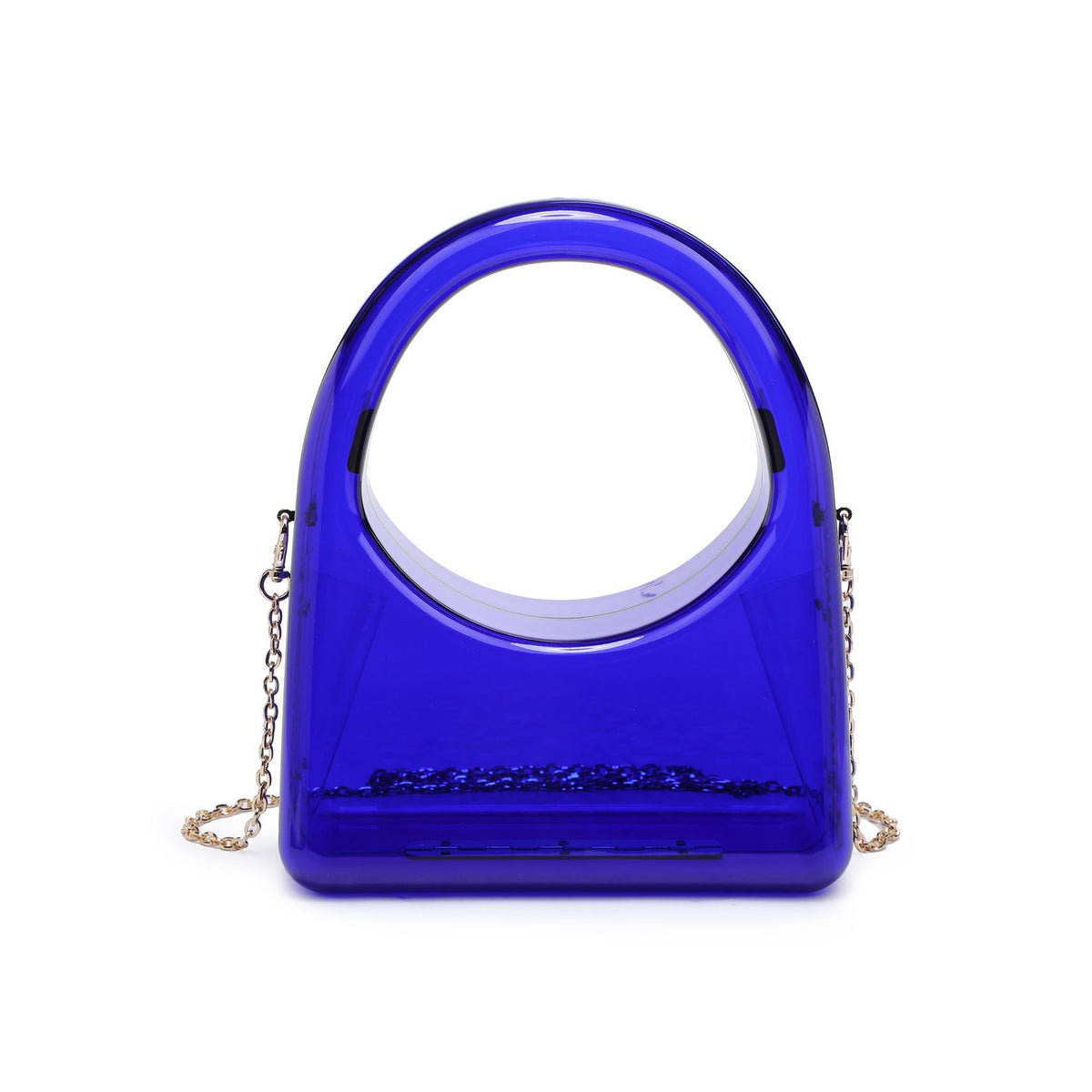 Woman wearing Royal Blue Urban Expressions Zoila Evening Bag 840611116925 View 5 | Royal Blue