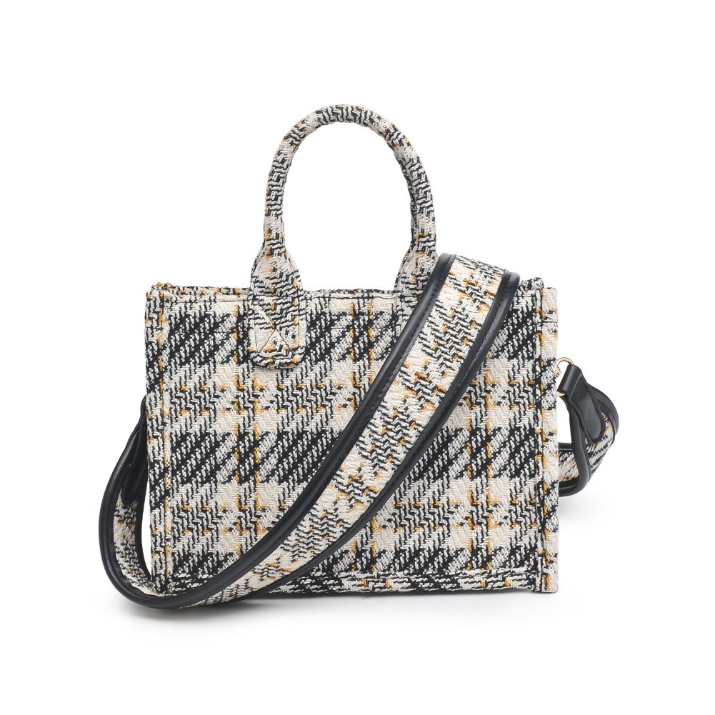 Product Image of Urban Expressions Edina - Plaid Crossbody 840611103079 View 7 | Black