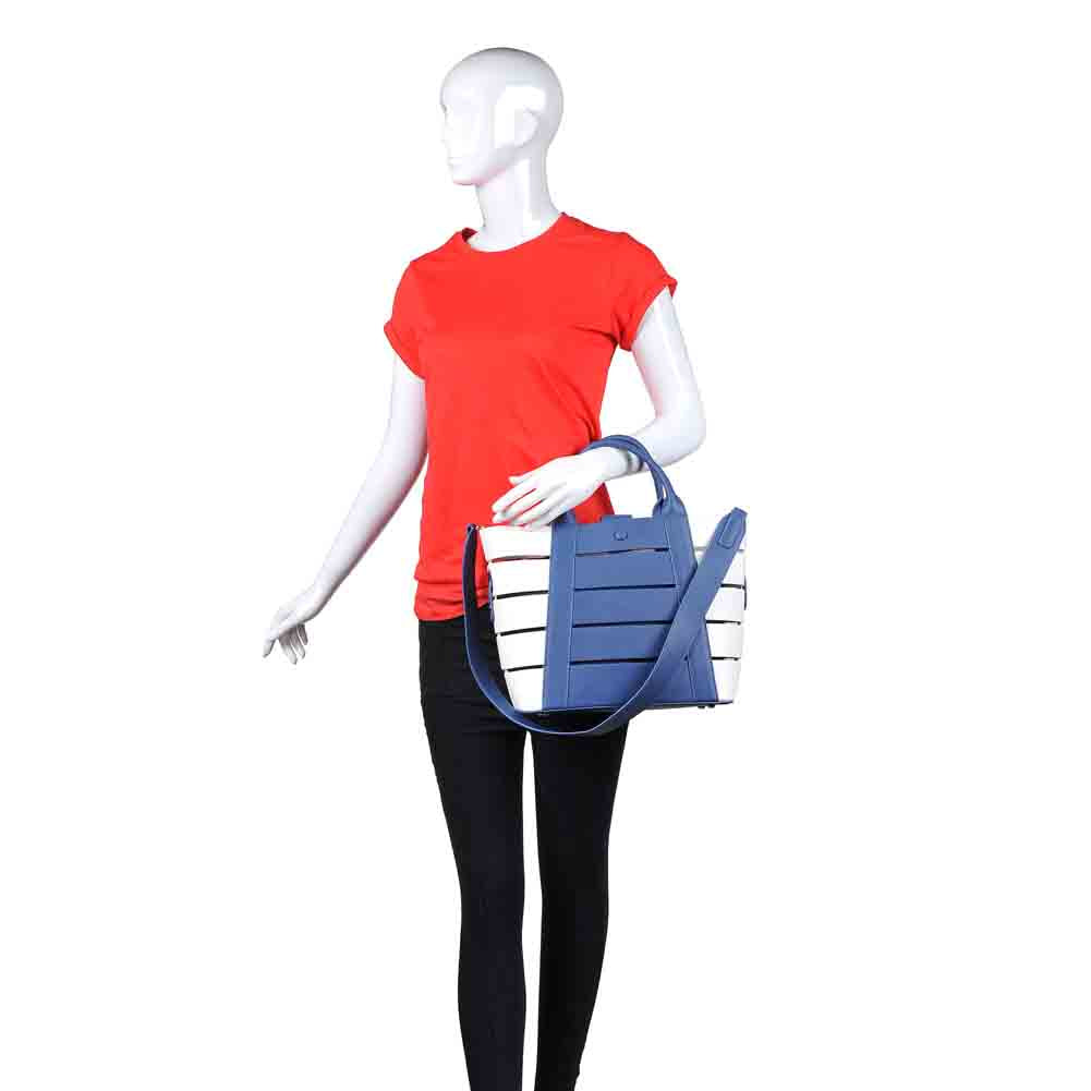 Product Image of Urban Expressions Shiloh Tote NA-840611146823 View 5 | Blue