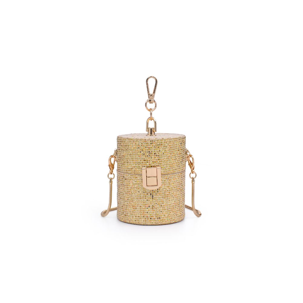 Product Image of Urban Expressions Aura Evening Bag 840611177339 View 5 | Gold