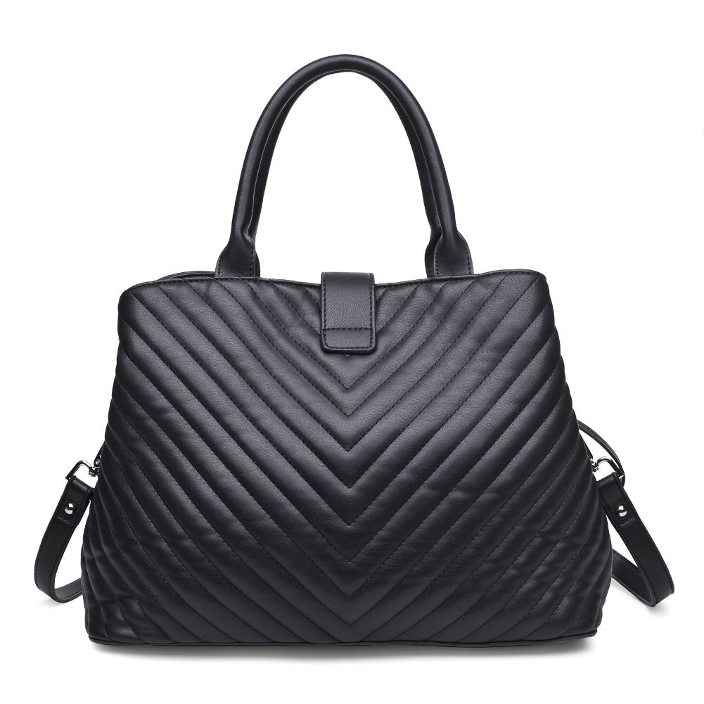 Product Image of Urban Expressions Gazer Satchel NA-840611145628 View 3 | Black