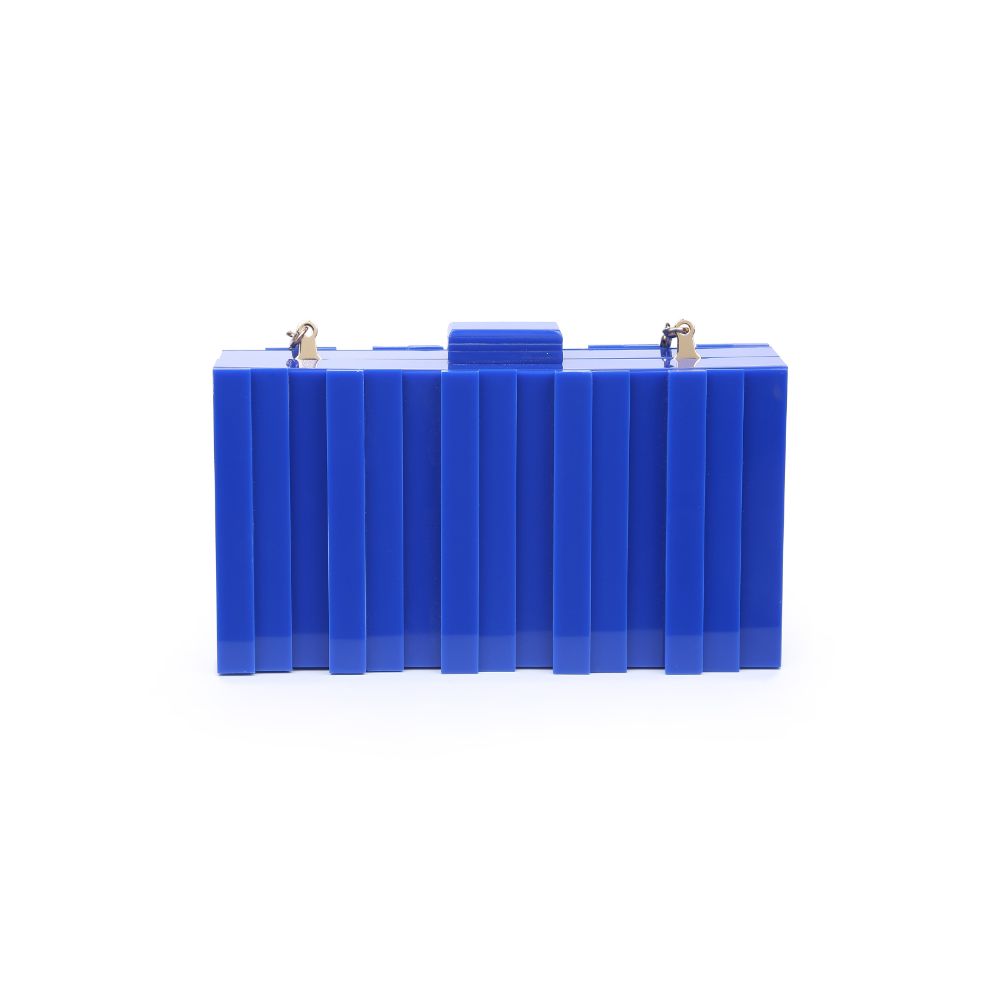 Product Image of Urban Expressions Leo Evening Bag 840611167811 View 3 | Royal Blue