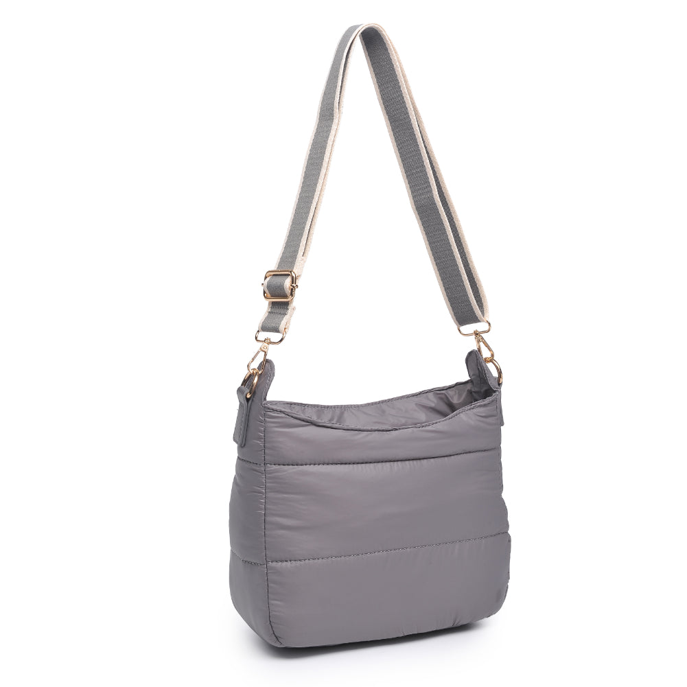 Product Image of Urban Expressions Verna Crossbody 840611184986 View 6 | Grey
