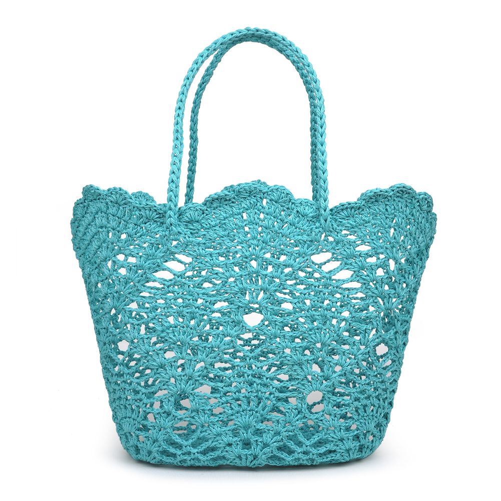 Product Image of Urban Expressions Poppy Tote 840611169563 View 1 | Turquoise