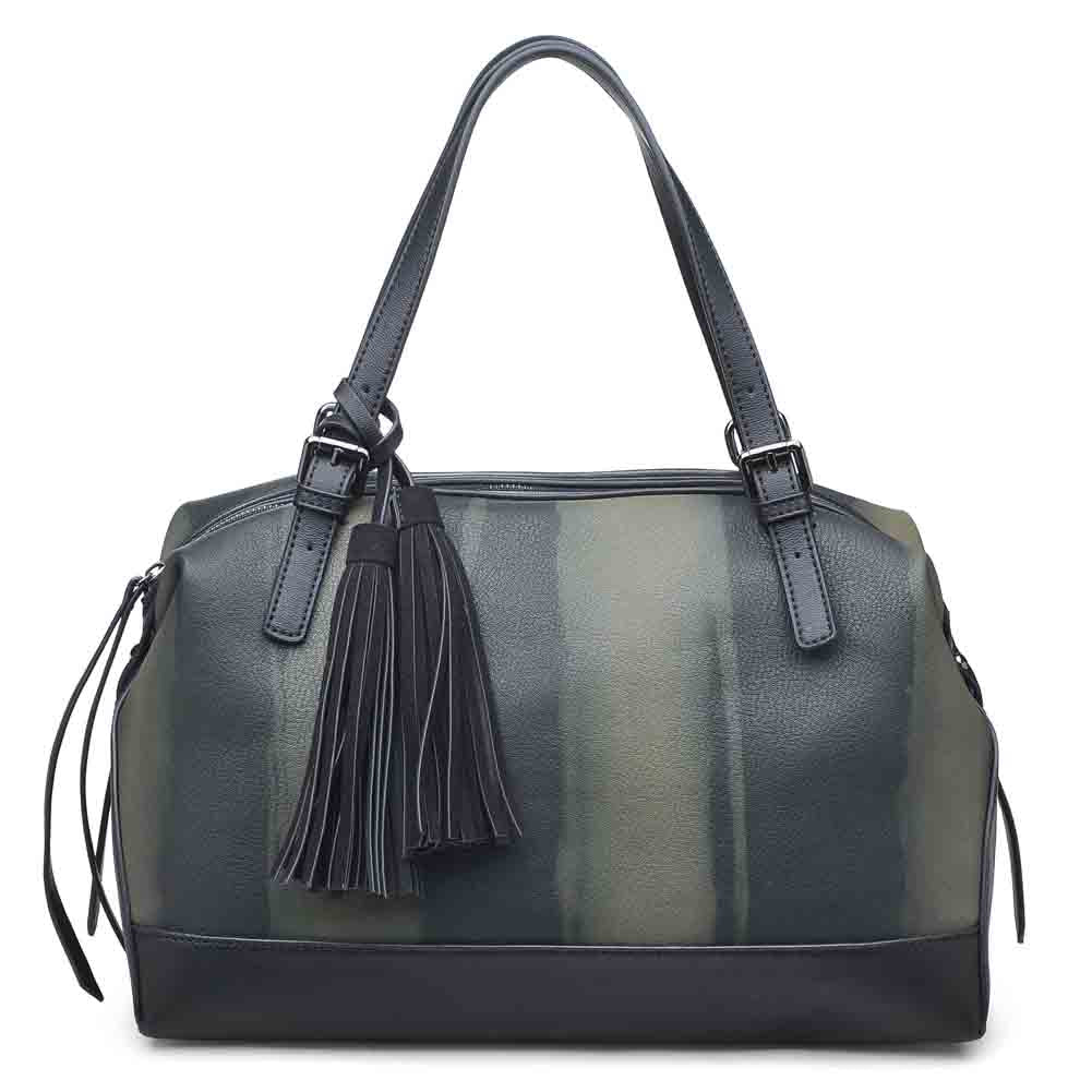 Woman wearing Olive Urban Expressions Wilder Satchel 840611122544 View 5 | Olive