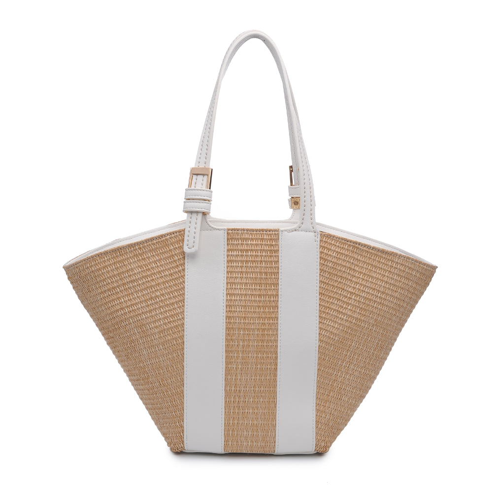 Product Image of Urban Expressions La Jolla Tote 840611179173 View 7 | White