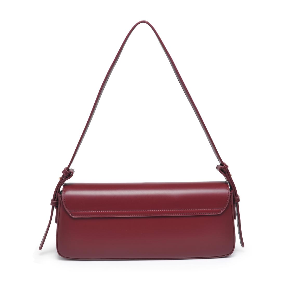 Product Image of Urban Expressions Sorella Shoulder Bag 840611199348 View 3 | Burgundy