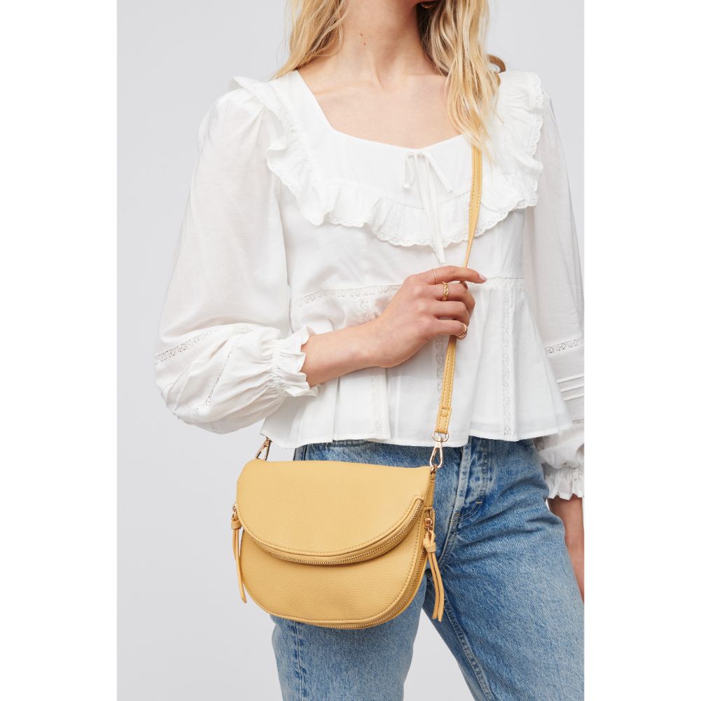 Woman wearing Buttercup Urban Expressions Holly Crossbody 818209015868 View 2 | Buttercup