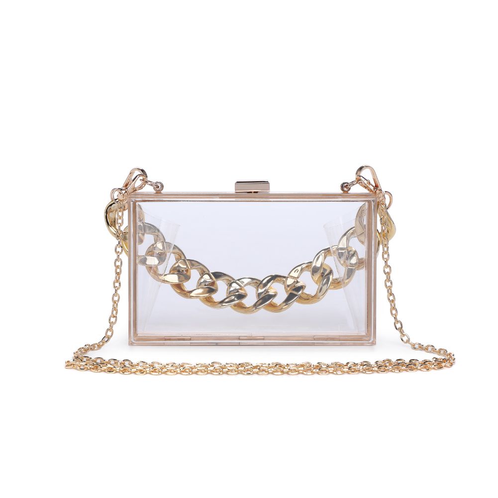 Product Image of Urban Expressions Chika Minaudiere 840611101853 View 7 | Clear