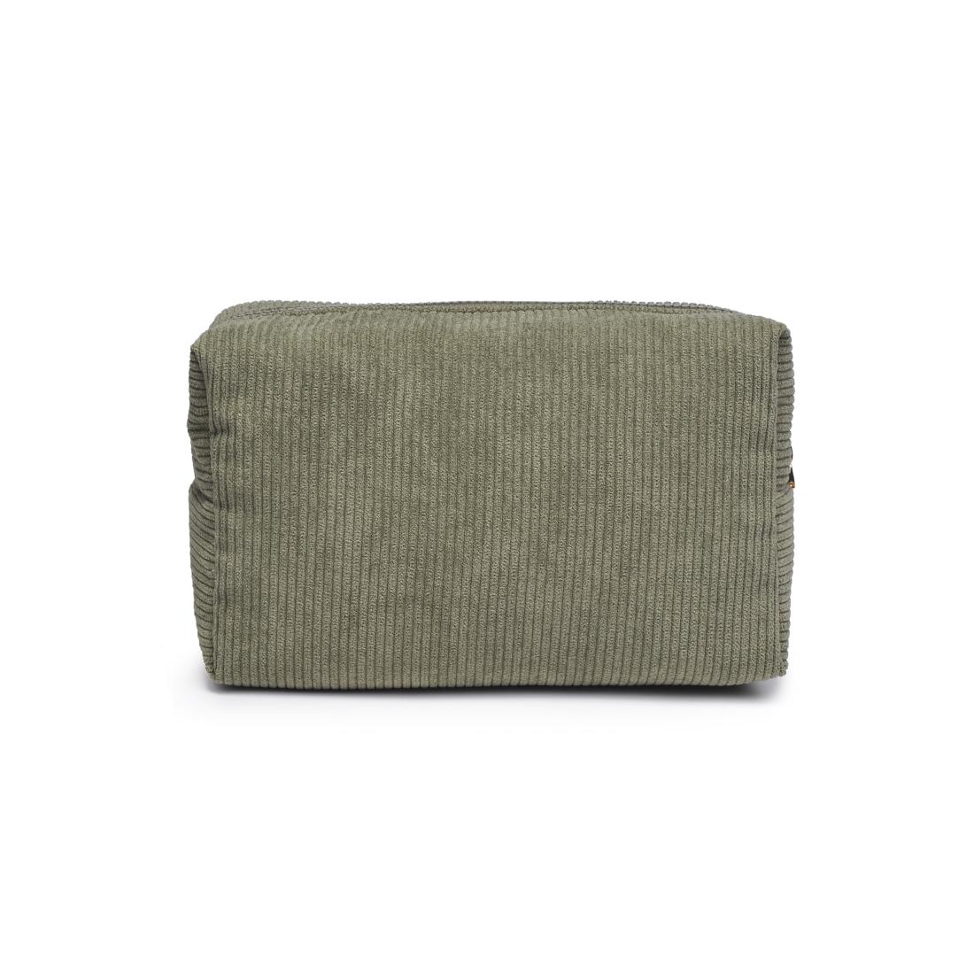 Urban Essentials Cordially Yours - Corduroy Cosmetic & Travel Organizer Pouch 840611197023 View 7 | Sage