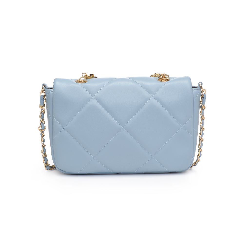 Product Image of Urban Expressions Emily Crossbody 840611178978 View 3 | Sky Blue