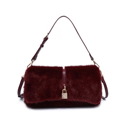 Urban Expressions Glorida Shoulder Bag 840504215056 View 1 | Burgundy
