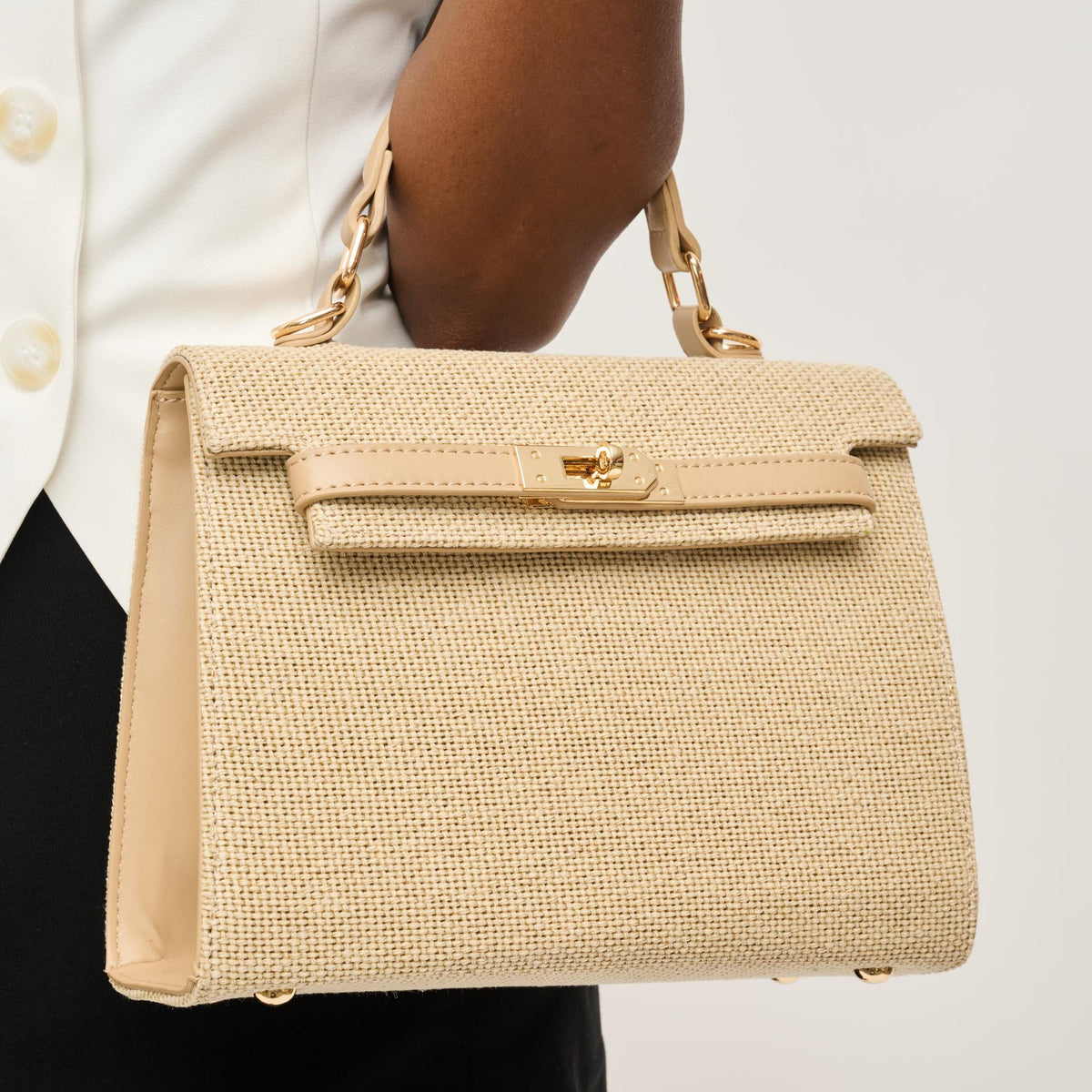 Woman wearing Natural Urban Expressions Adeline Crossbody 840611151070 View 2 | Natural