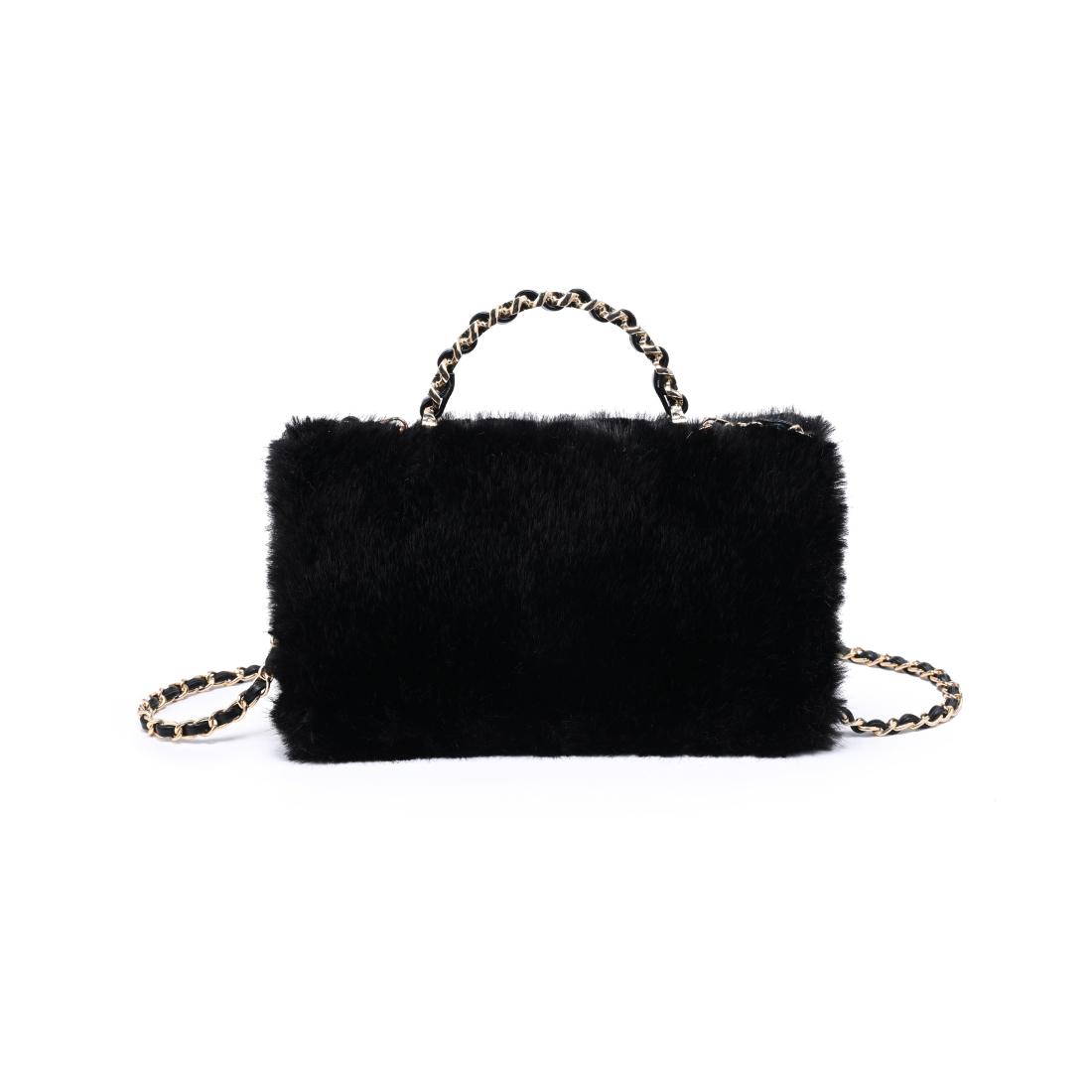 Urban Expressions Lulu - Fur Crossbody 840504212390 View 7 | Black