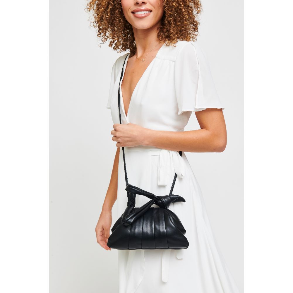 Woman wearing Black Urban Expressions Mona Crossbody 840611174505 View 1 | Black