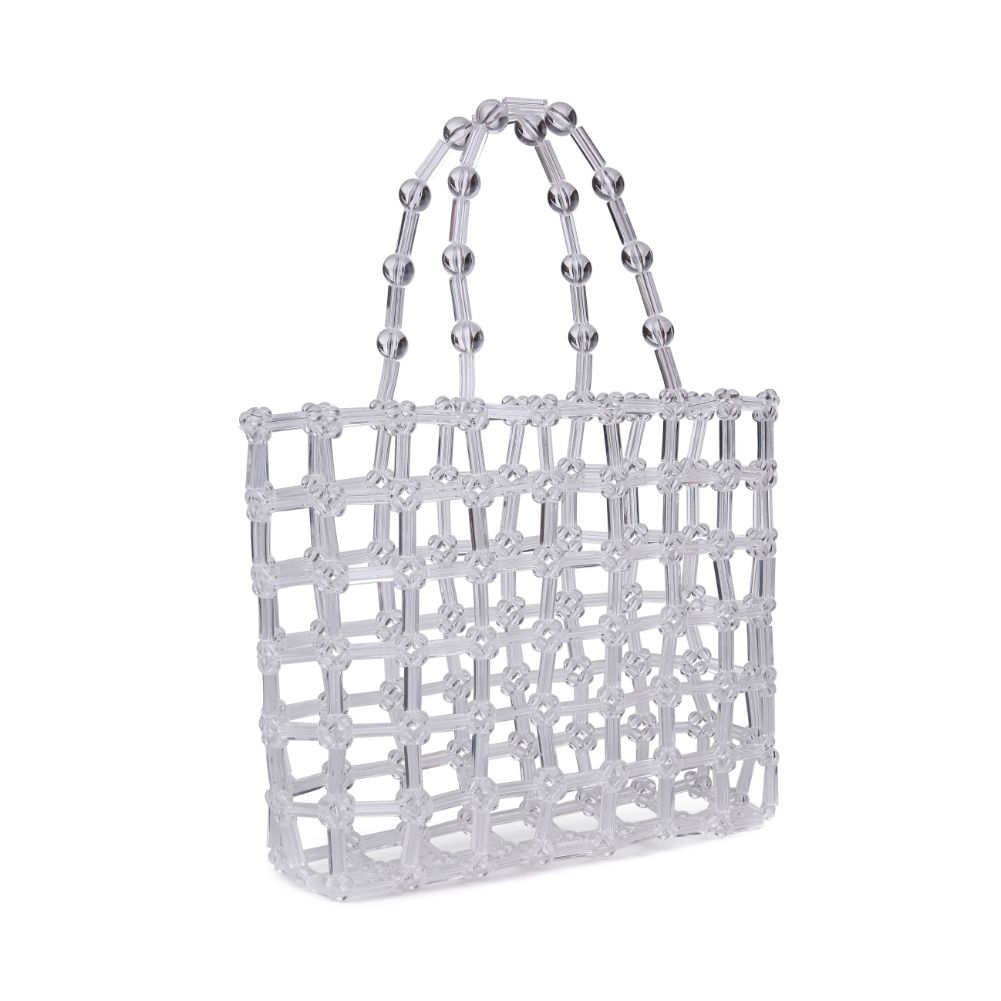 Product Image of Urban Expressions Rowan Tote 840611167460 View 6 | Clear